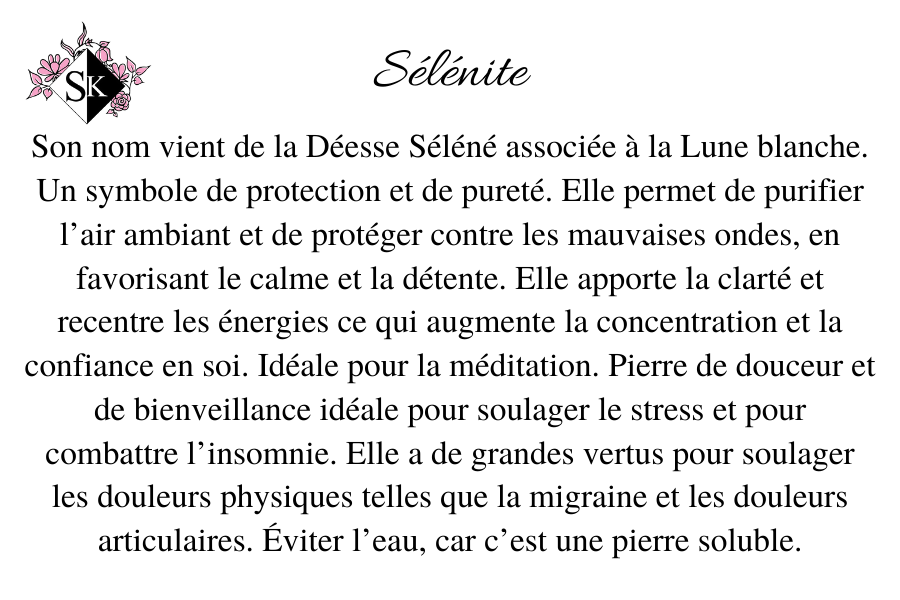 Pierre de sélénite