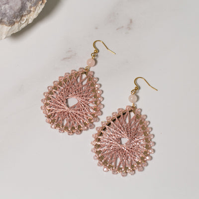 Pink Ohana earrings