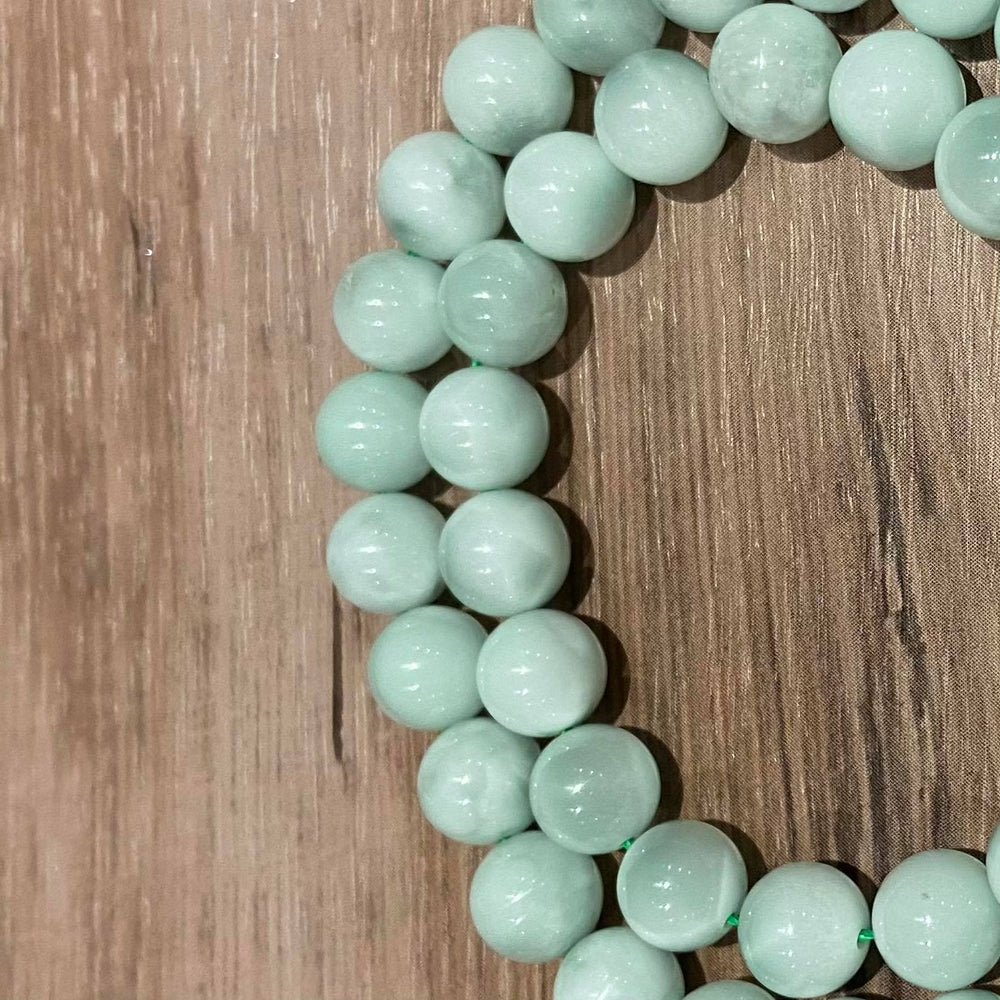 Corde de pierre Larimar 8mm