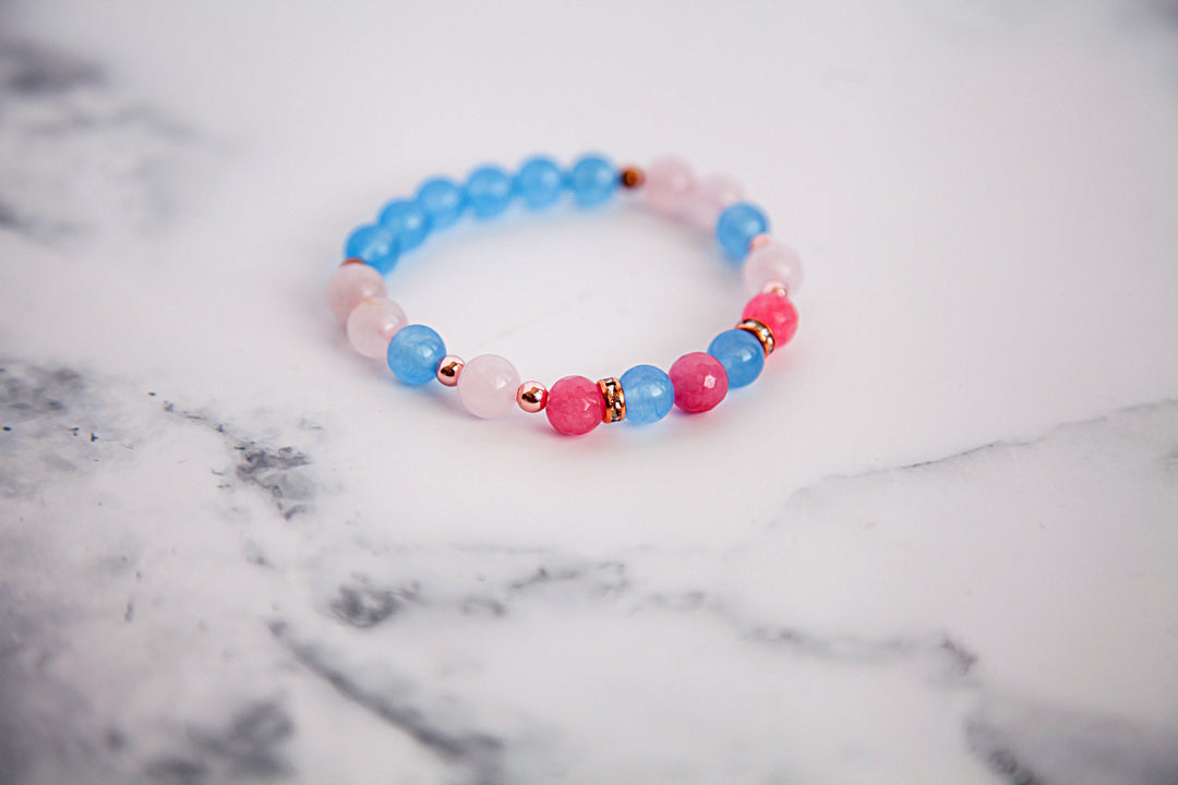 Trio Rose bonbon