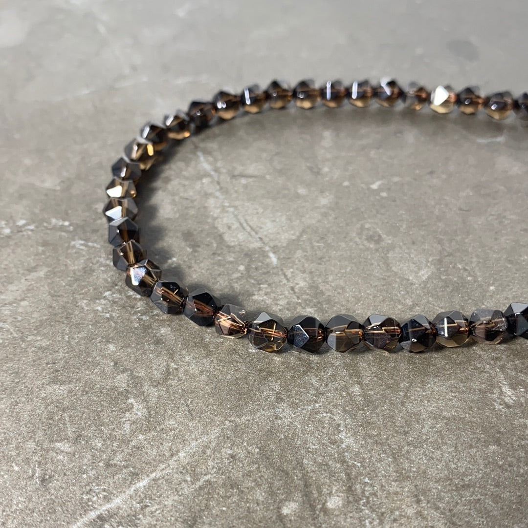 Corde de quartz fumé