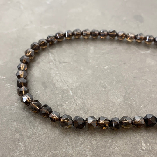 Corde de quartz fumé