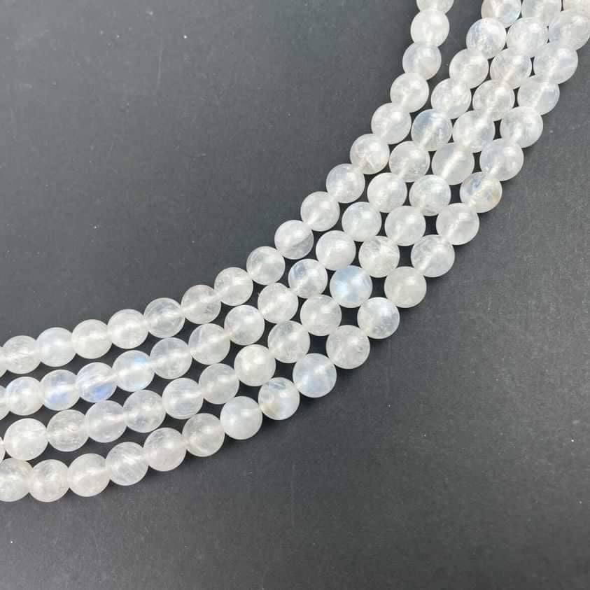 High quality AAA grade 8mm moonstone rope