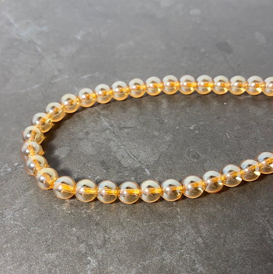 Corde de quartz aura teinté d&